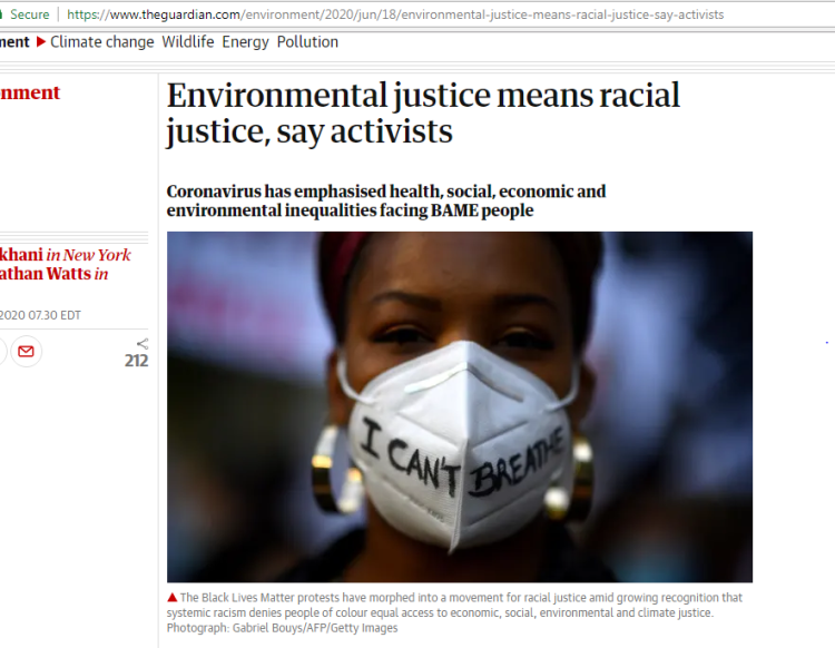 environmental justice snip guardian